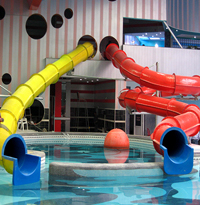 سرسره تونلی استخری